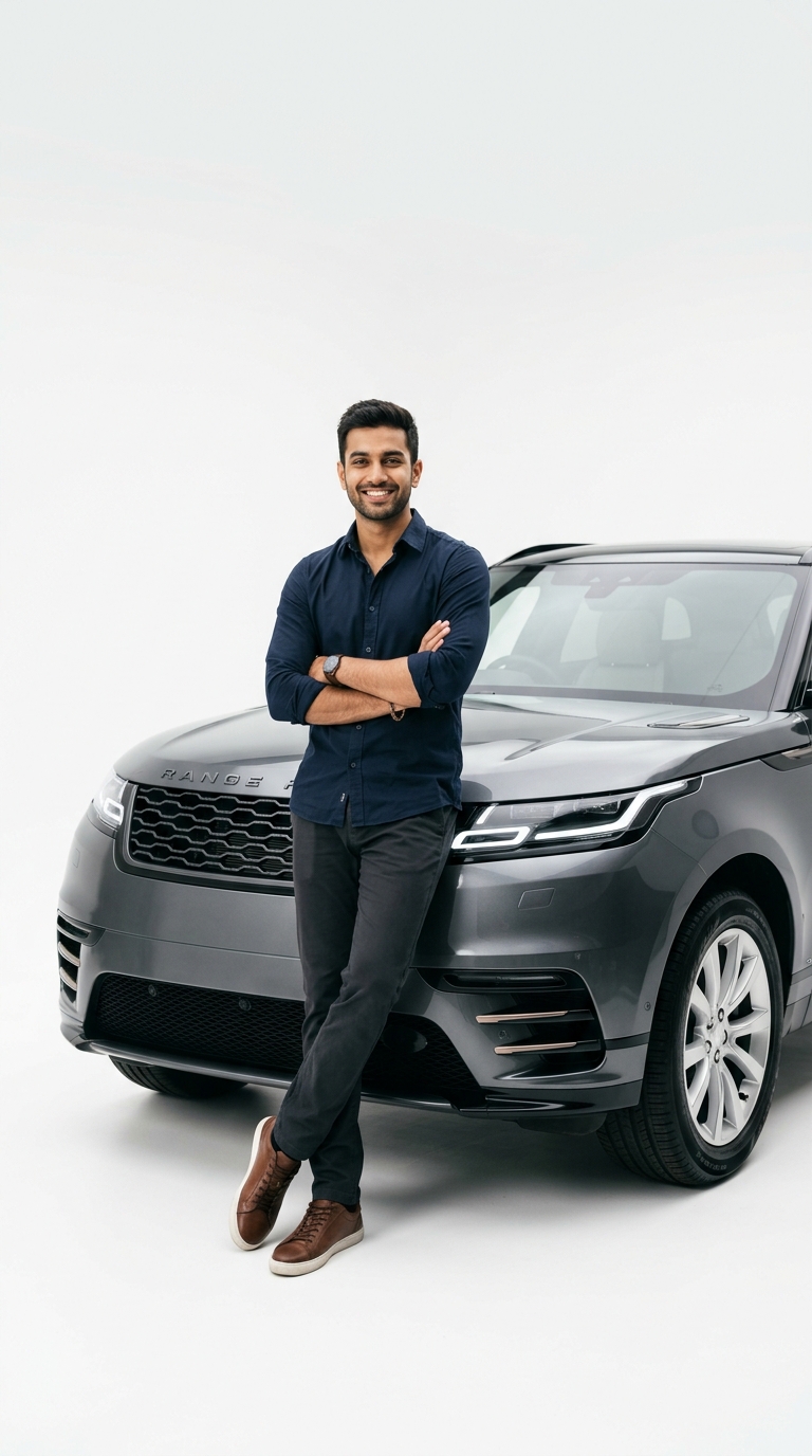 Recars Brand Ambassador with Luxury SUV